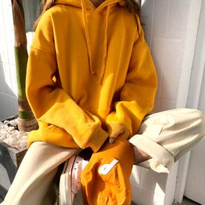 aesthetic monochrome hoodie youthful & sleek design 1559