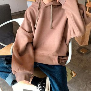 aesthetic monochrome hoodie youthful & sleek design 2986