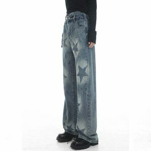 aesthetic star washed jeans youthful & edgy denim trend 4447