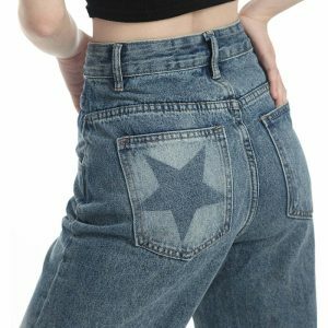 aesthetic star washed jeans youthful & edgy denim trend 8914