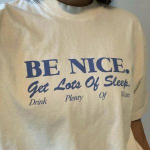 be nice graphic tee   youthful & bold streetwear essential 1911