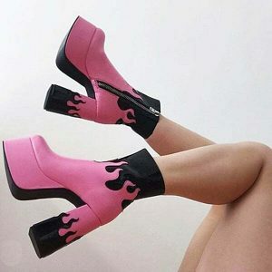 bubblegum pink boots chic & youthful streetwear staple 5310
