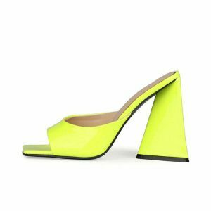 charlotte neon heels vibrant & chic streetwear staple 4169