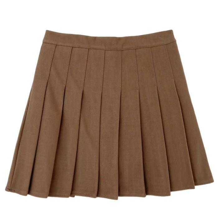 charm school pleated skirt youthful & iconic style 3834