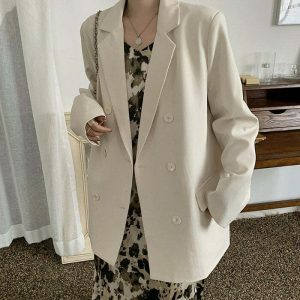 chic blush oversized jacket   youthful & trendy comfort 5610