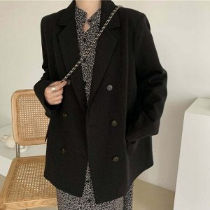 chic blush oversized jacket   youthful & trendy comfort 6968