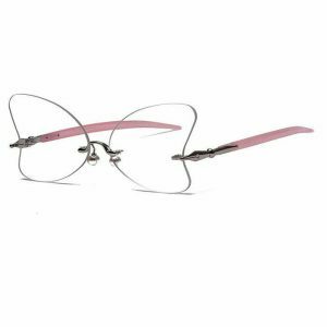 chic butterfly wings glasses   iconic y2k eyewear 6113