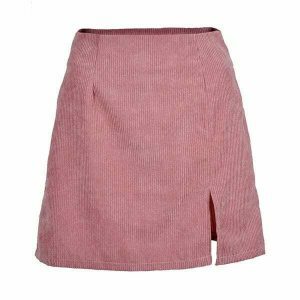chic corduroy skirt basic yet trendy y2k essential 3249