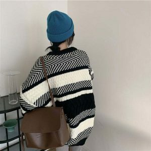 chic cozy grandma sweater vintage comfort & style 1715