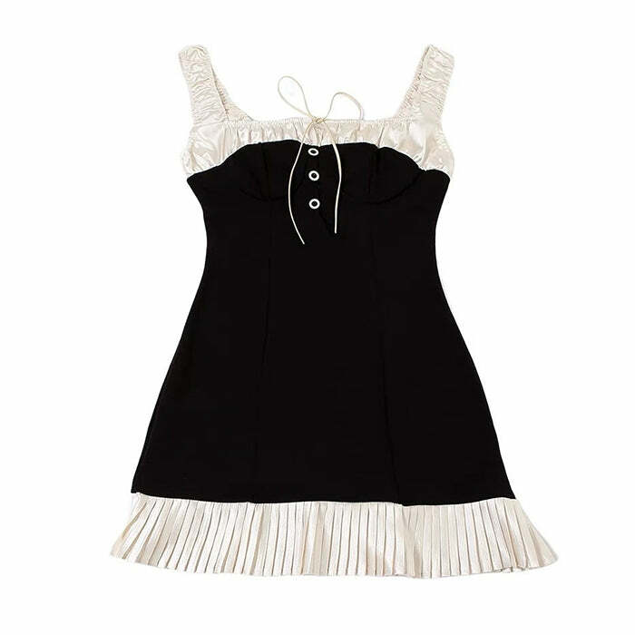 chic french maid mini dress   iconic y2k streetwear look 4956