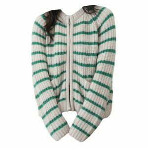 chic french mood striped cardigan   timeless elegance 2279