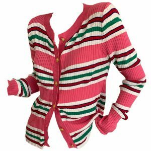 chic ribbed cardigan aesthetic & youth 3509