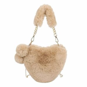 chic softie heart bag   youthful & trendy 1965