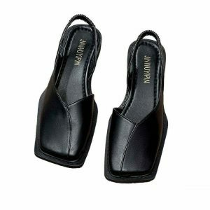 chic square toe sandals   sleek design meets comfort 5575
