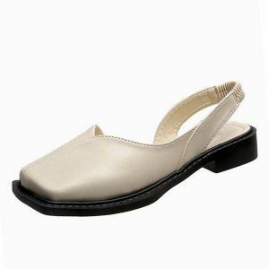 chic square toe sandals   sleek design meets comfort 5677