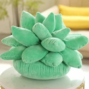 chic succulent pillow for plant moms   youthful aesthetic 3421