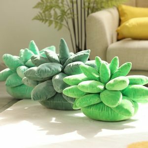 chic succulent pillow for plant moms   youthful aesthetic 5063