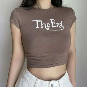 chic the end crop top   youthful & 4078