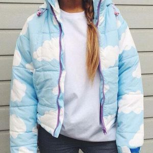 cloud inspired padded jacket sleek & youthful comfort 4923