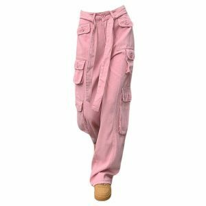 comfy & cute cargo pants   youthful streetwear essential 8725