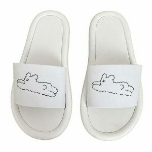 comfy cute bunny slippers   snug & adorable footwear 3046