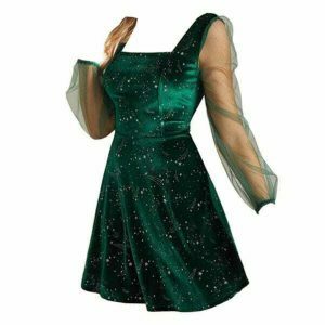 constellation inspired dress starry chic & youthful elegance 1300