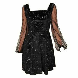 constellation inspired dress starry chic & youthful elegance 3796