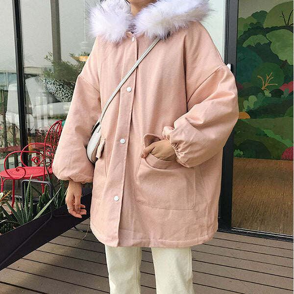 cotton candy parka vibrant & youthful winter essential 7629