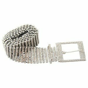crystal chain belt youthful & chic accessory 2279