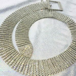 crystal chain belt youthful & chic accessory 3629