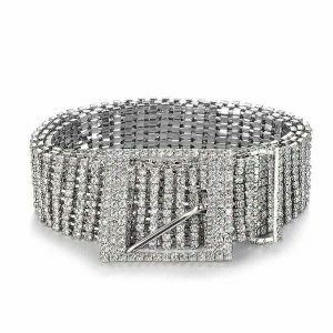 crystal chain belt youthful & chic accessory 8072