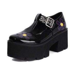 daisy platform sandals youthful & chic streetwear staple 2444
