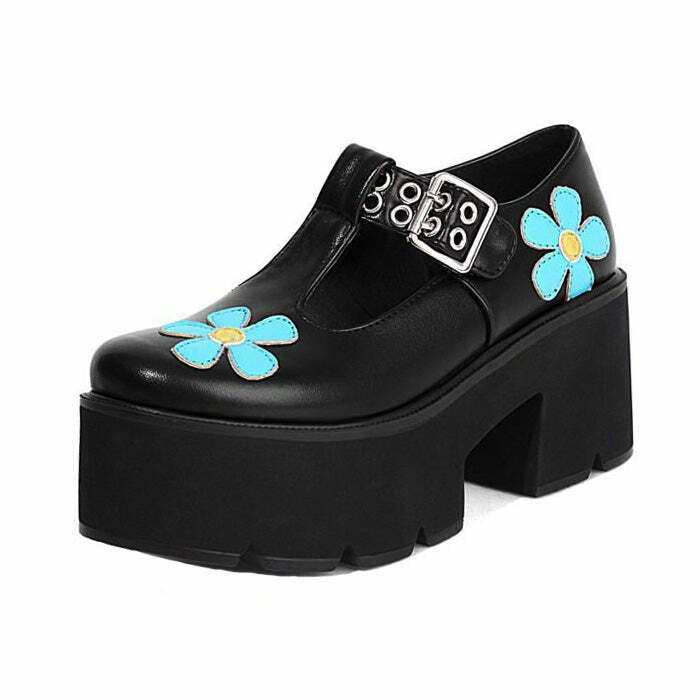 daisy platform sandals youthful & chic streetwear staple 3085