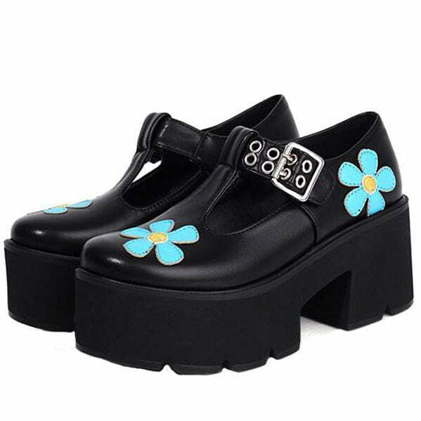 daisy platform sandals youthful & chic streetwear staple 4656