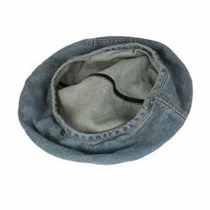 denim beret   chic & youthful streetwear icon 1217