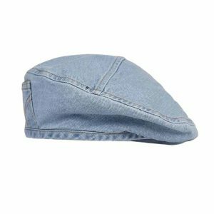 denim beret   chic & youthful streetwear icon 3292