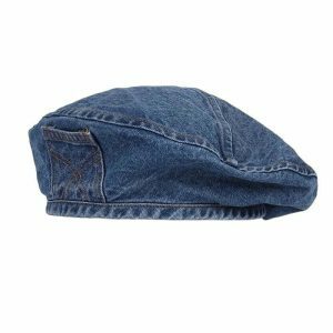 denim beret   chic & youthful streetwear icon 7378