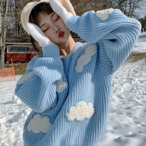 dreamy cloud sweater youthful & crafted design 8180