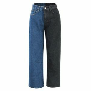 dynamic split color jeans missed calls edition 8984