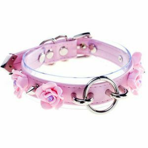 edgy gothic roses choker   timeless & bold 6858