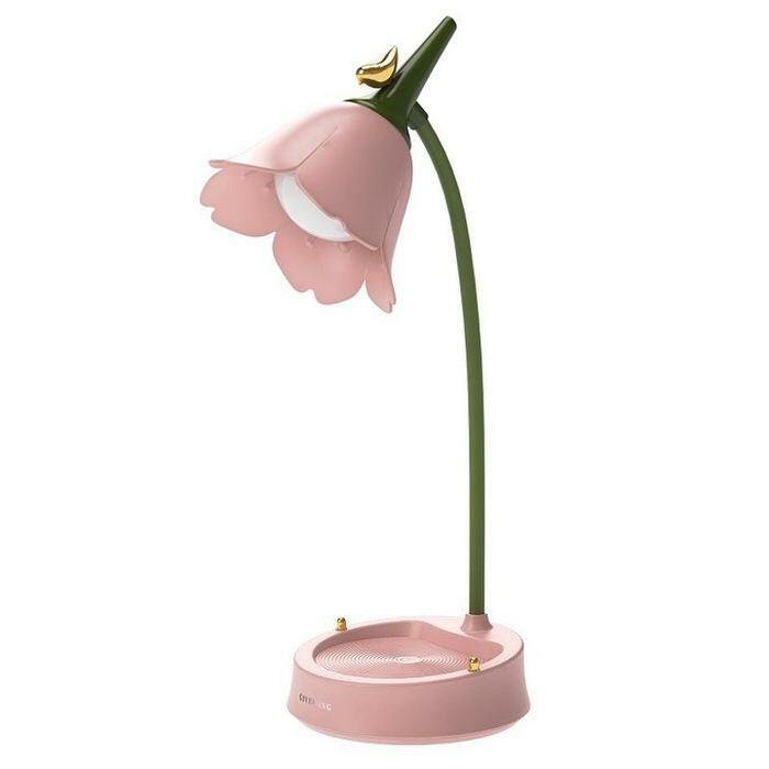 enchanted forest fairycore lamp   floral & whimsical design 3469