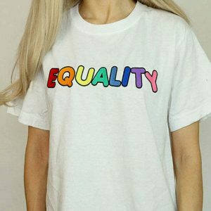 equality embroidered tee   bold equality embroidered tee youthful statement 4741