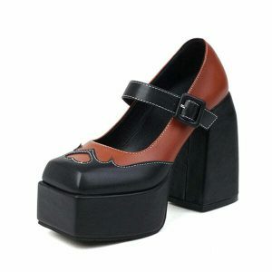 flame heart platform shoes youthful flame heart shoes bold street style 8241