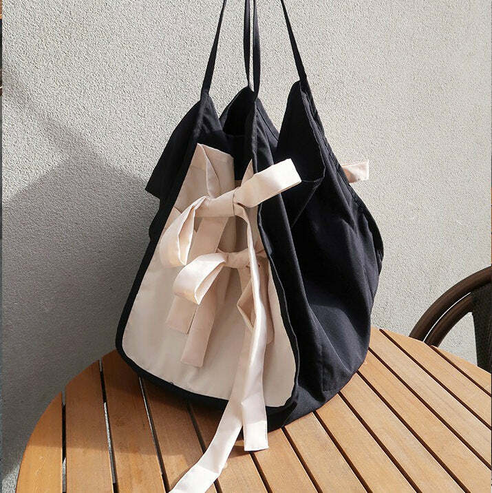 french aesthetic chic shopper bag   urban elegance 7481