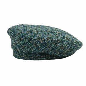 french girl chic tweed beret timeless & elegant style 3926