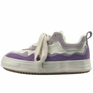 gradient wavy aesthetic sneakers youthful & dynamic design 2482