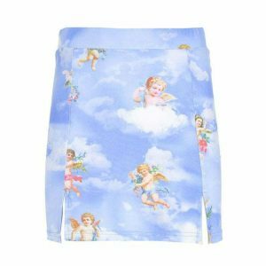 heavenly mini skirt divine & youthful streetwear staple 3519