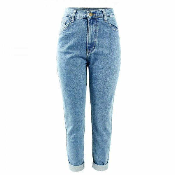 high waisted mom jeans sleek & youthful retro appeal 4344