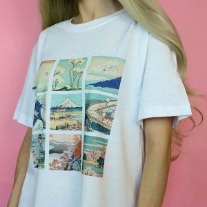 iconic katsushika hokusai tee youthful artistic flair 6766