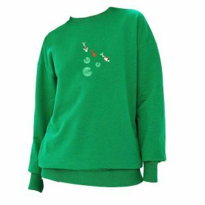 iconic koi fish embroidered sweatshirt youthful & urban 4170